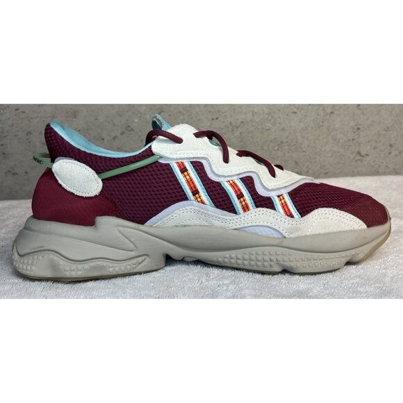 Adidas size? x Ozweego ‘Lake Oswego’ Burgundy Size 9.5 US Shoes Sneakers EG4570 main image 6